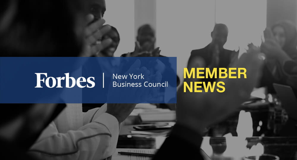 Forbes New York Business Council Member News – September 2019