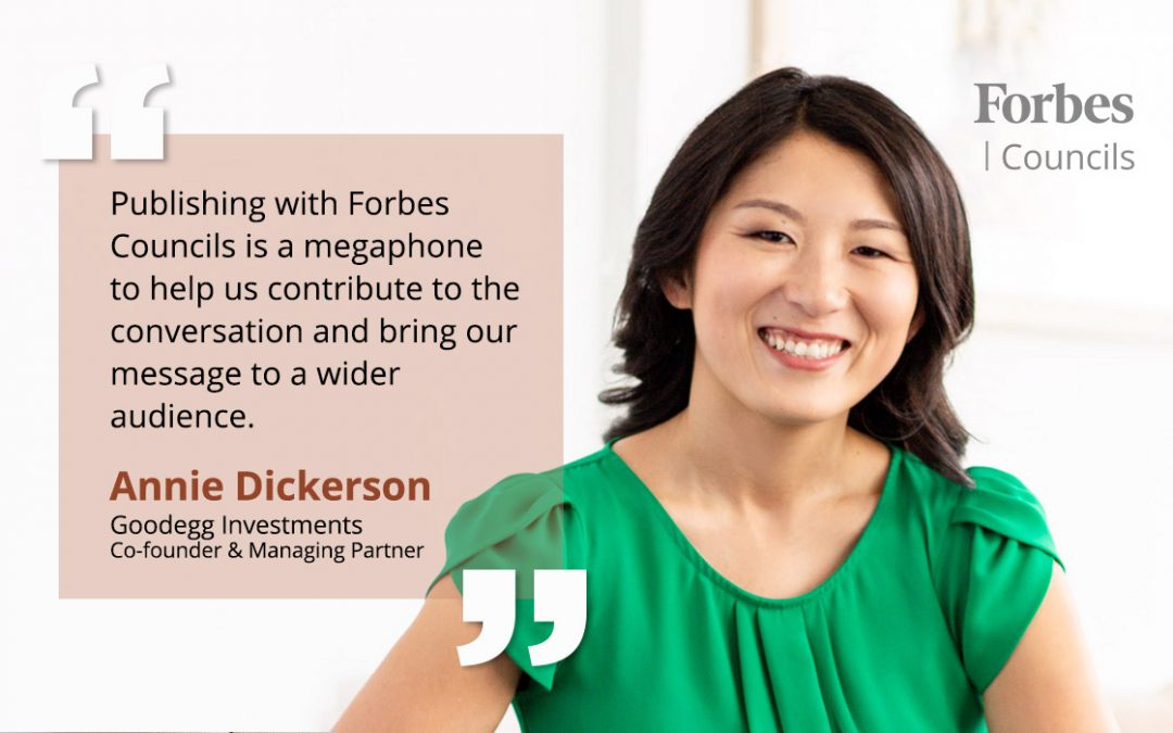 Publishing with Forbes Councils Gives Annie Dickerson’s Business Increased Visibility and Credibility