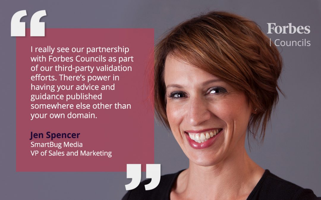 Forbes Councils Publishing Gives Jen Spencer Valuable Third-Party Validation