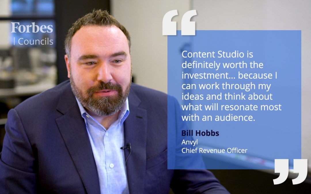 Bill Hobbs uses Content Studio to Organize Thoughts and Write Articles That Resonate