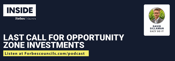 Listen: Last Call for Opportunity Zones