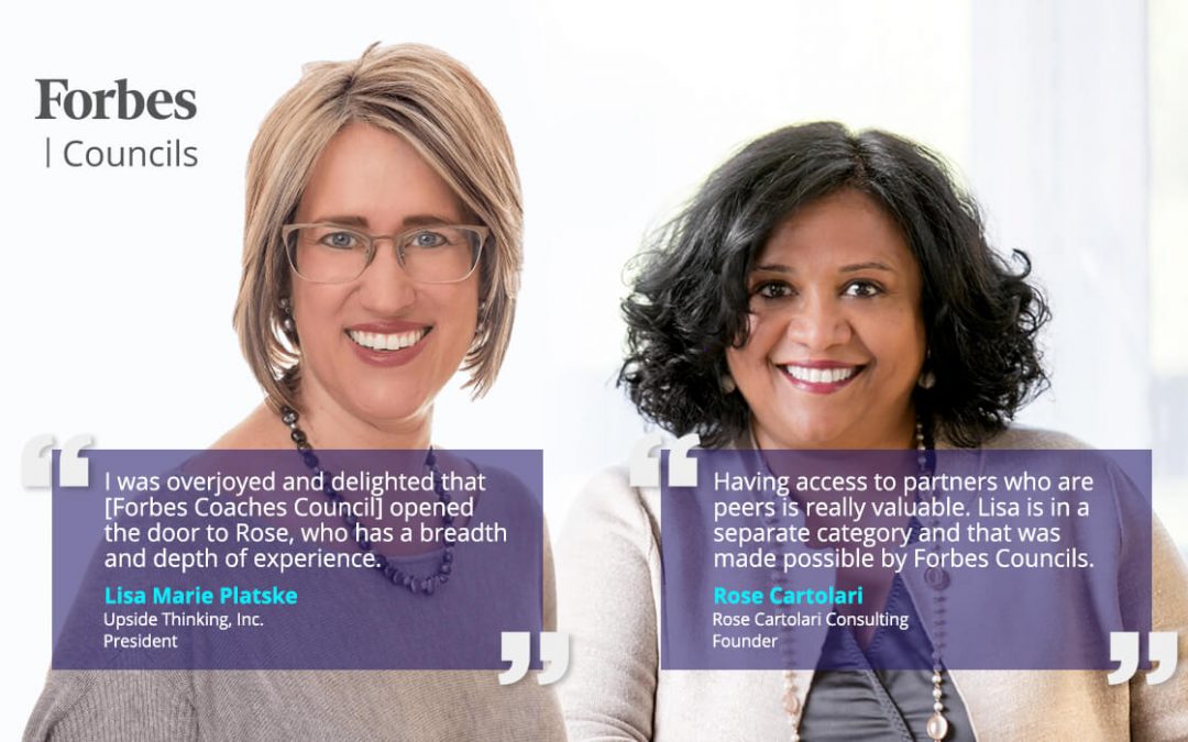 Lisa Marie Platske and Rose Cartolari Take Their Forbes Councils Virtual Connection Offline in Milan